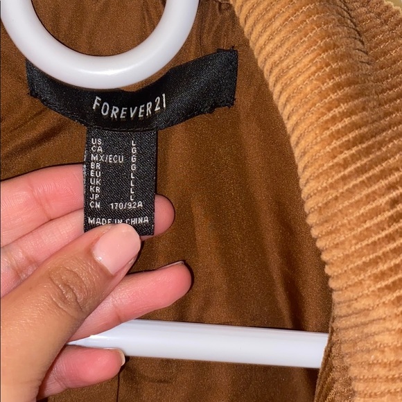 Corduroy biker jacket - Picture 2 of 3